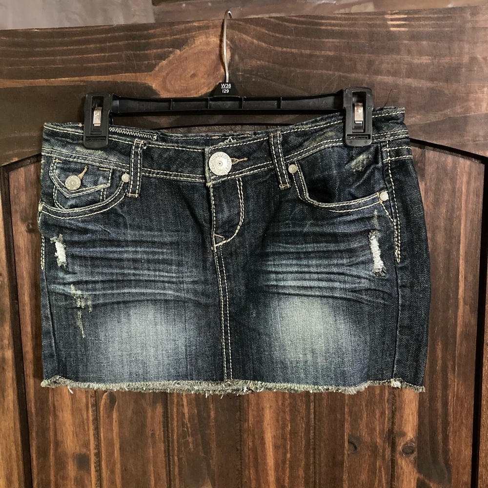 Almost Famous Jean skirt